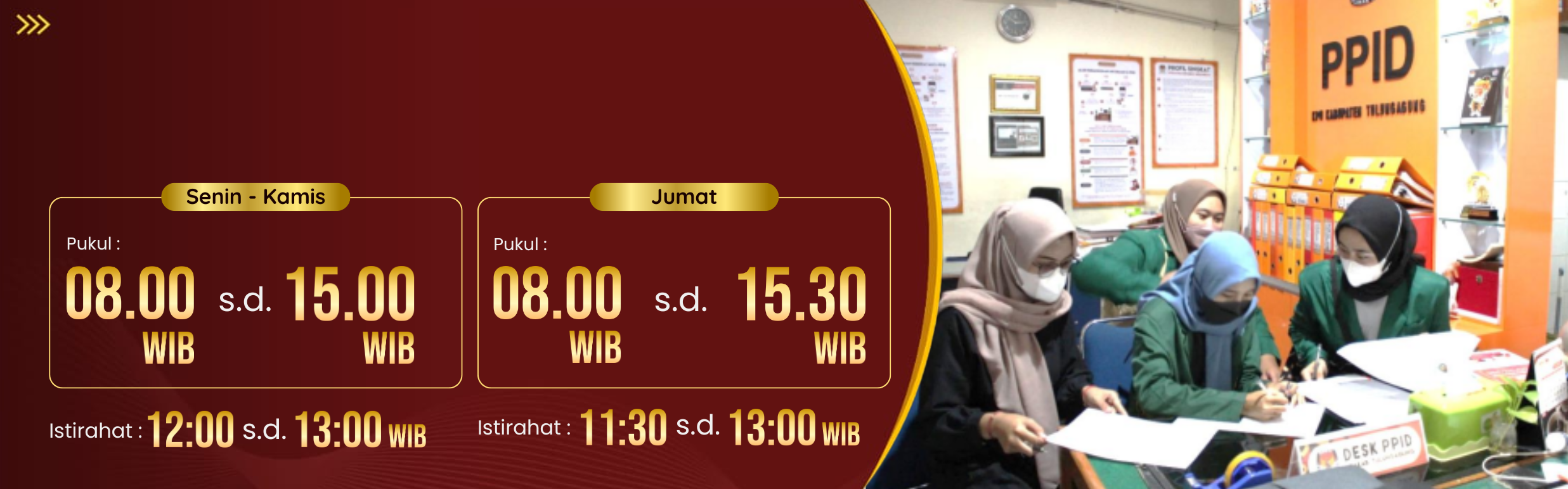 Jam Pelayanan